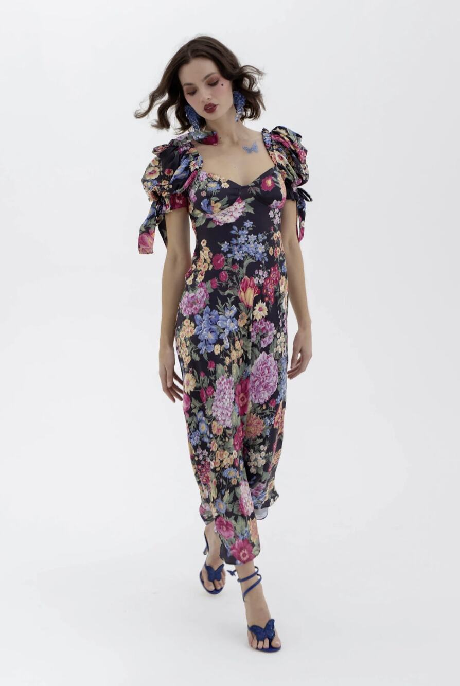 Selkie The Poet Slip Dress